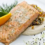 Łosoś norweski sous vide 